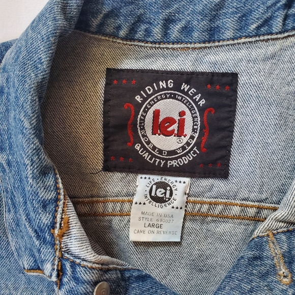 Lei Denim Vest - Picture 4 of 4